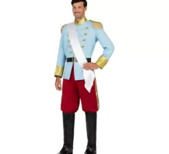 Costume da principe azzurro delle fiabe per uomo