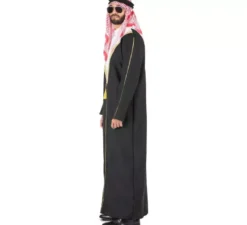 Costume da principe del petrodollaro arabo per uomo