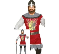 Costume da principe medievale crociato