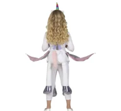 Costume da principessa a cavallo di unicorno per bambine