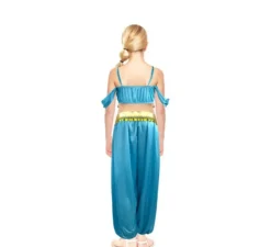 Costume da principessa araba blu per bambina