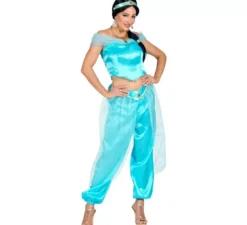 Costume da principessa araba blu per donna