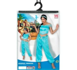 Costume da principessa araba blu per donna