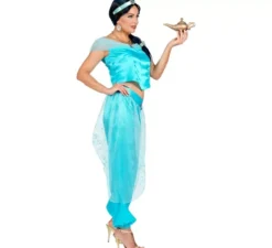 Costume da principessa araba blu per donna