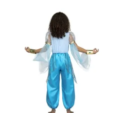 Costume da Principessa araba turchese per bambina