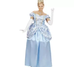 Costume da principessa azzurra per donna