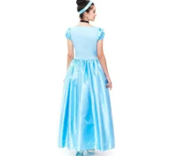 Costume da principessa blu delle fiabe per donna