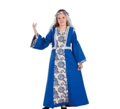 Costume da principessa blu per bambina