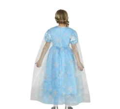 Costume da principessa del ghiaccio blu per bambina
