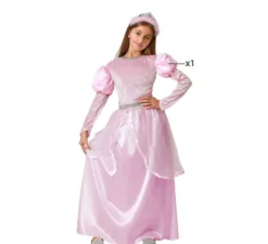 Costume da principessa delle fate rosa per bambina
