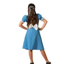 Costume da principessa delle fiabe blu per bambina