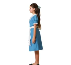 Costume da principessa delle fiabe blu per bambina