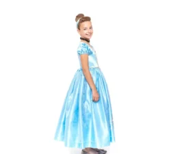 Costume da principessa delle fiabe blu per bambina