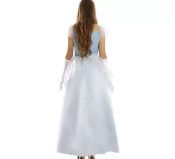 Costume da principessa delle fiabe blu per donna
