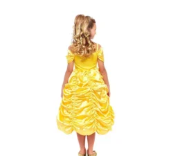 Costume da principessa delle fiabe gialla per bambina