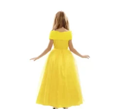 Costume da principessa delle fiabe gialla per bambine