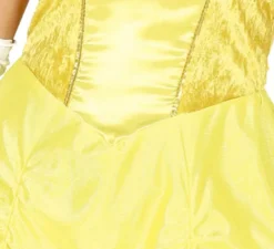 Costume da Principessa delle fiabe gialla per donna