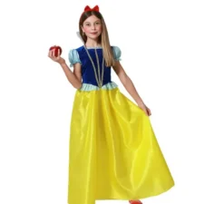 Costume da principessa delle nevi da favola per bambina