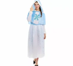 Costume da principessa delle nevi per donna