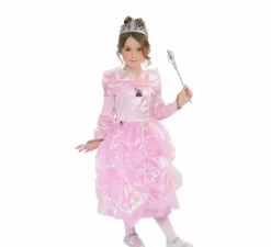 Costume da principessa del paradiso rosa per bambine