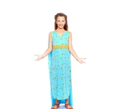 Costume da principessa drago blu per bambina
