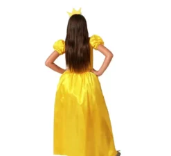 Costume da principessa gialla per bambina