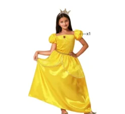 Costume da principessa gialla per bambina