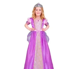 Costume da principessa lilla per bambine