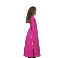 Costume da Principessa medievale rosa per bambina