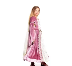 Costume da principessa medievale viola per bambina
