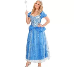 Costume da principessa o fata azzurra per donna
