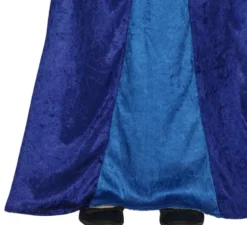 Costume da principessa o nobile medievale blu per bambina