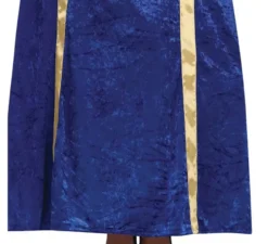 Costume da principessa o nobile medievale blu per donna