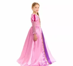 Costume da principessa rosa per bambina