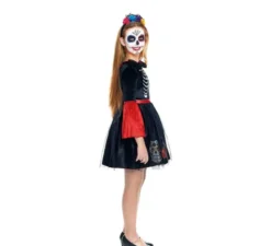 Costume da Principessa Teschio Catrina per bambina