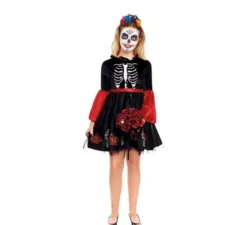 Costume da Principessa Teschio Catrina per bambina