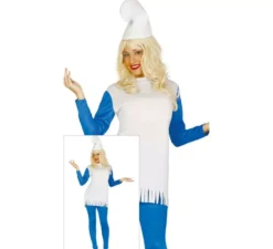 Costume da puffetta per donna