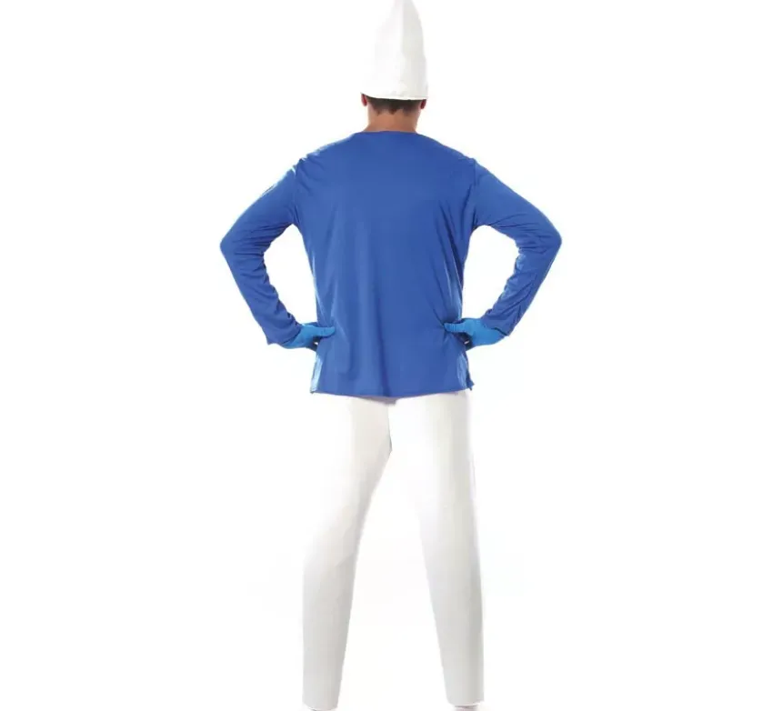 Costume da puffo per un uomo