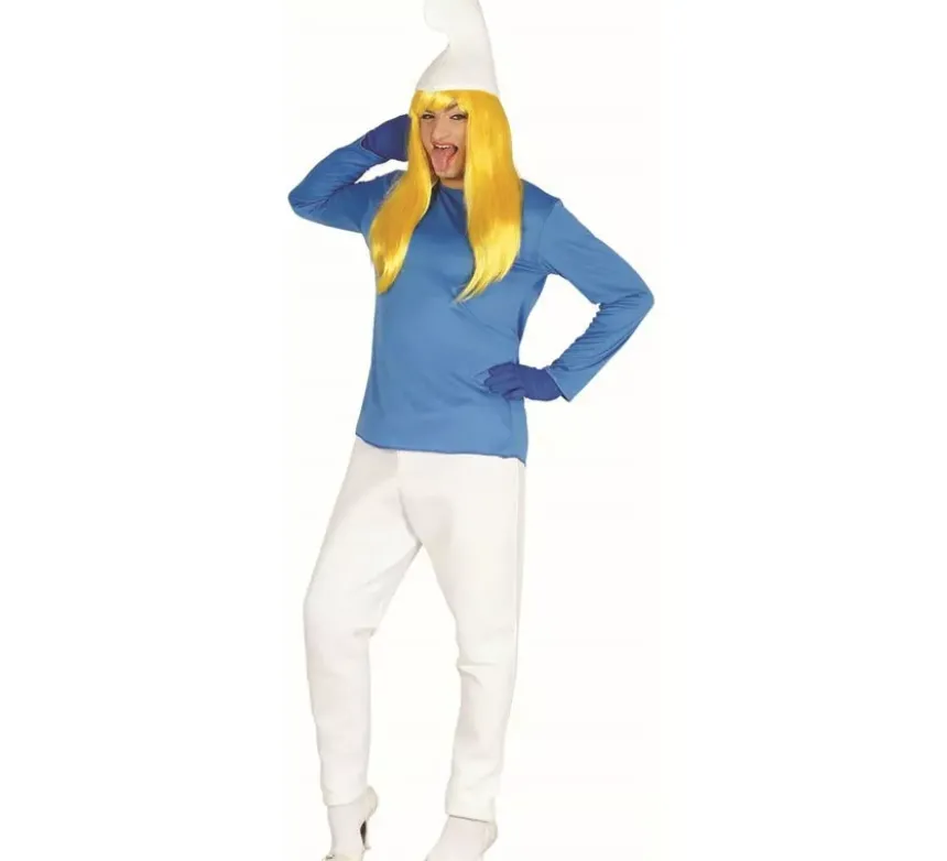 Costume da puffo per un uomo