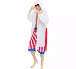 Costume da pugile Rocky per uomo