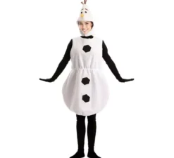 Costume da pupazzo di neve per uomo
