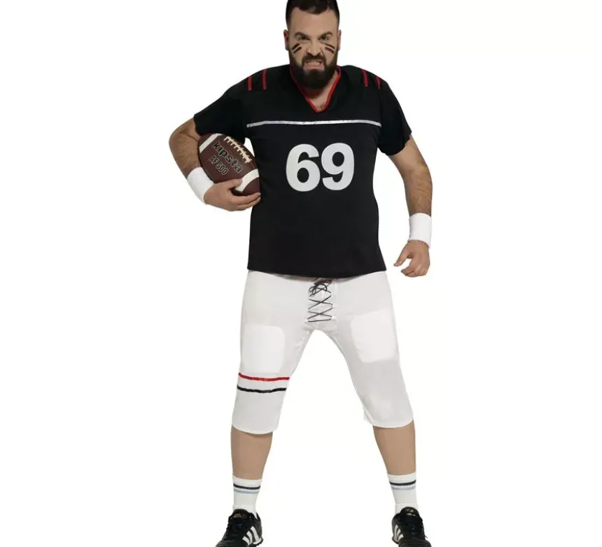 Costume da quarterback per uomo adulto