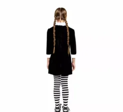 Costume da ragazza di velluto sinistro per ragazze
