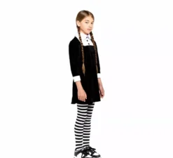 Costume da ragazza di velluto sinistro per ragazze