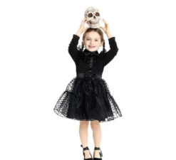 Costume da ragazza gotica del ballo di fine anno per neonati e ragazze