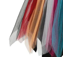 Costume da ragazza pirata multicolore per bambina