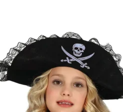 Costume da ragazza pirata multicolore per bambina