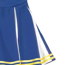 Costume da ragazza pon pon della squadra blu da donna