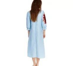 Costume da Ragazza Posseduta in veste blu per donna