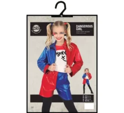 Costume da ragazza ribelle glamour